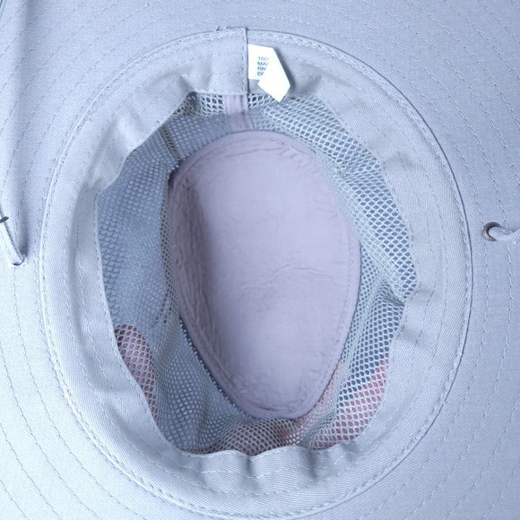 Mesh Head Safari Hat 23.25"/59CM Adjustable Chin Cord Collapsible - Picture 6 of 8